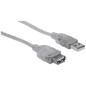 CABO USB-A 3MT (M) TO USB-A (F) EXTENSAO MANHATTAN