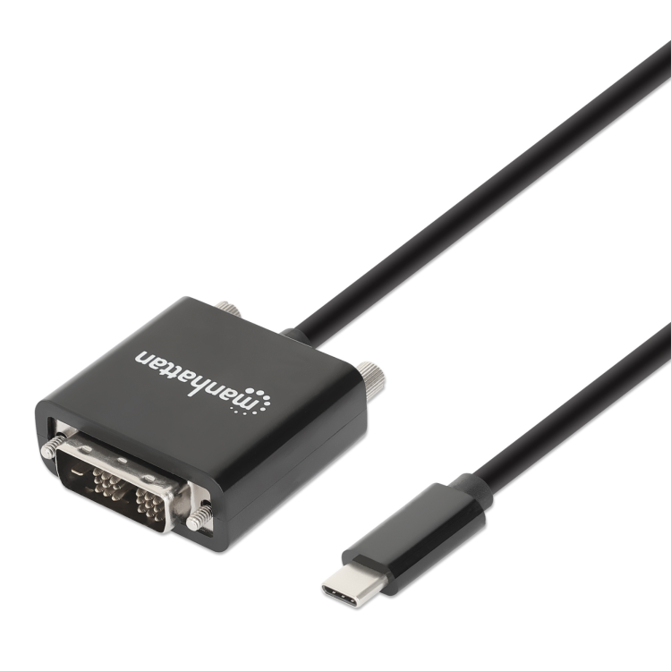 CABO USB-C 2MT (M) TO DVI-D/I (M) 1080P MANHATTAN