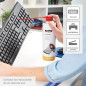 SPRAY AR COMPRIM FELLOWES HFC FREE 400ML SPRAY AR COMPRIM FELLOWES HFC FREE 400ML
