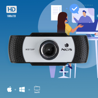 WEBCAM NGS 720P USB BUILT-IN MICROPHONE XPRESSCAM720