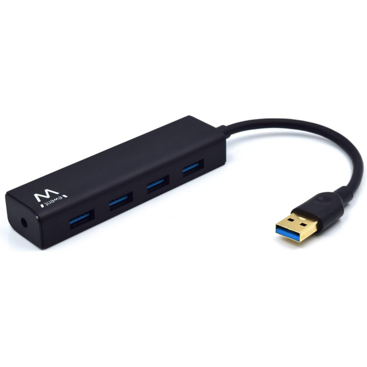 HUB EWENT 4 X USB 3.1 PRETO