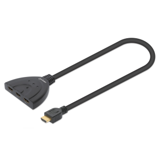 HUB HDMI (M) 3xHDMI (F) MANHATTAN