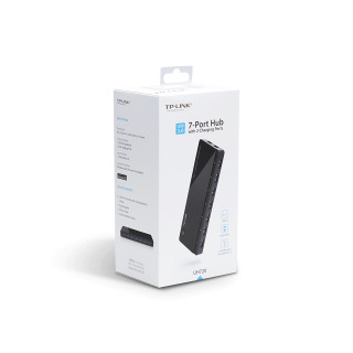 HUB TP-LINK USB 3.0 7-PORT COM 2 PORTAS DE CARREGAMENTO