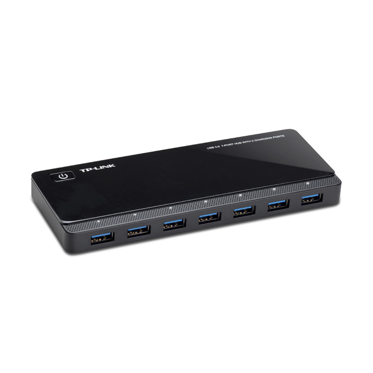 HUB TP-LINK USB 3.0 7-PORT COM 2 PORTAS DE CARREGAMENTO