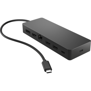 DOCK.STAT. USB-C HP TO 2HDMI 4K/1DP/1RJ45/2USB-A/2USB-C UNIVERSAL HUB