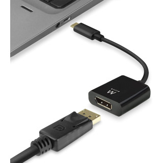 ADAPTADOR CONVERSOR EWENT USB-C TO DP 4K/60HZ