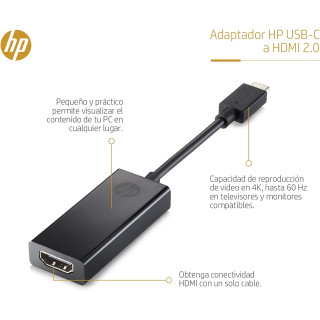 ADAPTADOR USB-C TO HDMI 2.0 HP