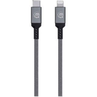 CABO ILYNK USB-C (M) 0.5MT TO LIGHTNING (M) 18W MANHATTAN