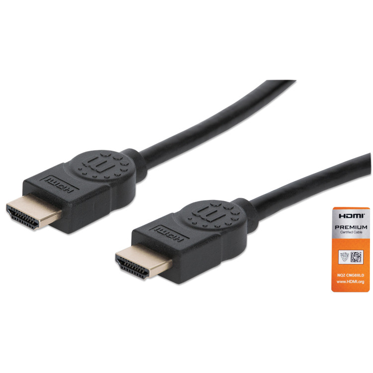 CABO HDMI 1.8MT (M/M) 4K@60Hz UHD 18 Gbps PRETO MANHATTAN