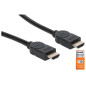 CABO HDMI 1.8MT (M/M) 4K@60Hz UHD 18 Gbps PRETO MANHATTAN