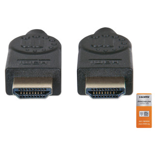 CABO HDMI 1.8MT (M/M) 4K@60Hz UHD 18 Gbps PRETO MANHATTAN