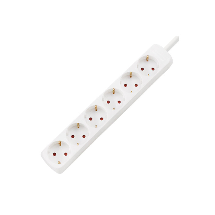 BLOCO TOMADA SEXT. 3 MT C/ PROTEC CRIANCAS, 16A-250V BRANCA