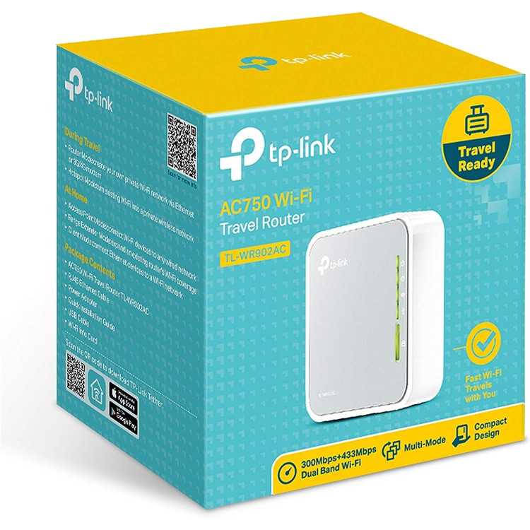 ROUTER TP-LINK WIFI AC750 TRAVEL
