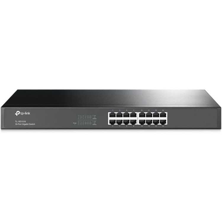 SWITCH 16 TP-LINK 10/100/1000 RACKMOUNT