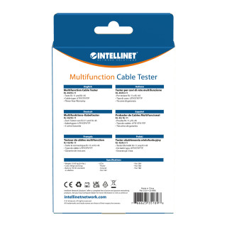 LINK TESTER INTELL RJ-11 / RJ-45