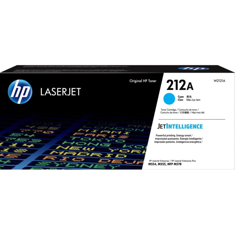 TONER HP 212A CYAN LJ ENT M5XX (4,500 PAG)