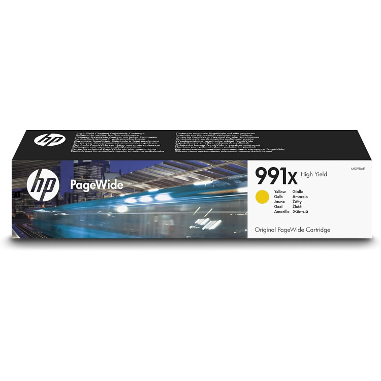 TINTEIRO HP 991XL M0J98AE PAGE WIDE AMARELLO