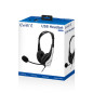 AUSCULTADOR EWENT USB COM MIC 2.1M PRETO AUSCULTADOR EWENT USB COM MIC 2.1M PRETO