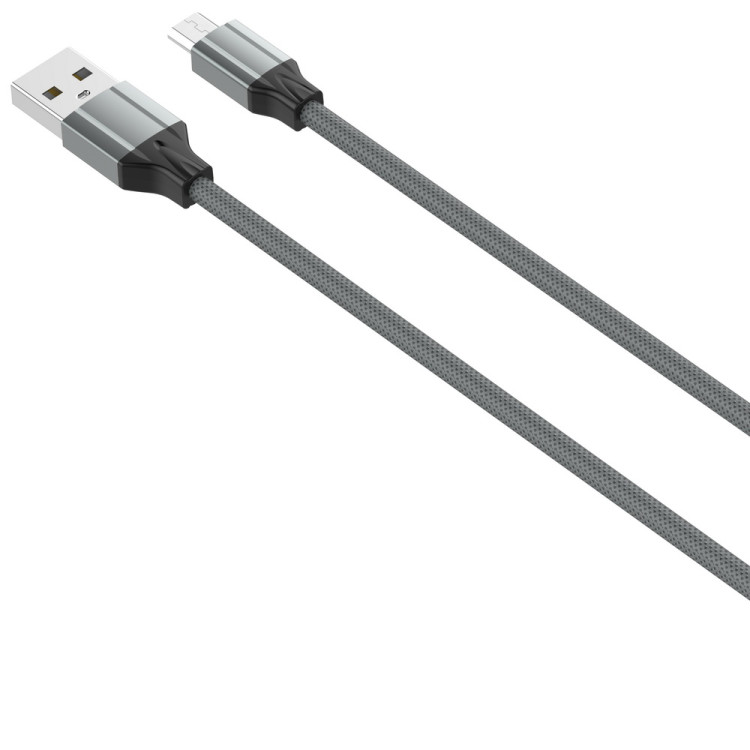 CABO LDNIO USB PARA MICRO-USB 2M GREY