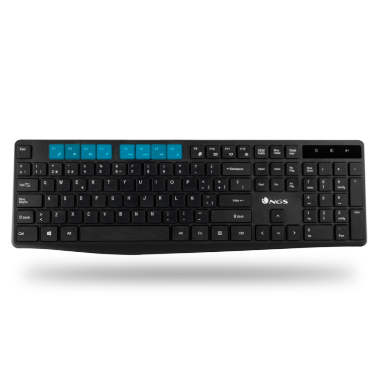 TECLADO + RATO NGS MULTIMEDIA WIRELESS ALLUREKIT