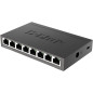 SWITCH 8 DLINK GIGA 10/100/1000 METAL