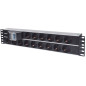 PDU RACKMOUNT 2U 15 TOMADAS 3M INT