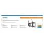 SUPORTE TV MANHT. 37" a 80" max.80Kg ajustavel SUPORTE TV MANHT. 37" a 80" max.80Kg ajustavel