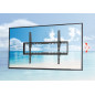 SUPORTE TV MANHT. 37" a 70" max.35Kg ajustavel, ultra fino SUPORTE TV MANHT. 37" a 70" max.35Kg ajustavel, ultra fino