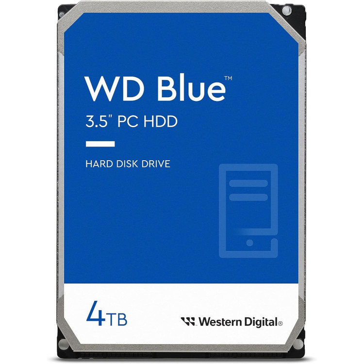 DISCO INTERNO 3.5" 4TB WD AZUL SATAIII 6G/S 64MB 5400RPM