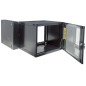 ARMARIO 12U 600MM INT DOUBLE SECTION 19" PRETO ARMARIO 12U 600MM INT DOUBLE SECTION 19" PRETO