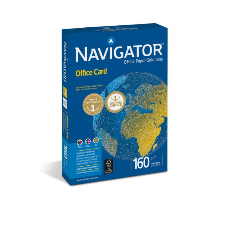 PAPEL FOTOCOPIA A4 160GRS NAVIGATOR