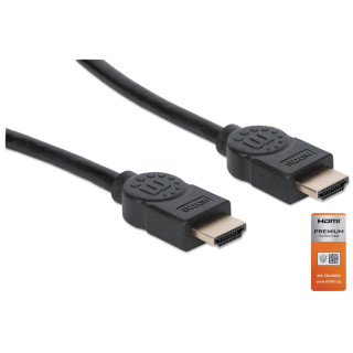 CABO HDMI 5MT (M/M) 4K@60Hz UHD 18 Gbps PRETO MANHATTAN