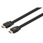 CABO HDMI 1MT (M/M) Plano 4K@60Hz PRETO MANHATTAN