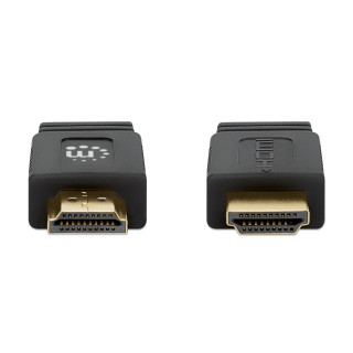 CABO HDMI 1MT (M/M) Plano 4K@60Hz PRETO MANHATTAN