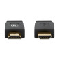 CABO HDMI 1MT (M/M) Plano 4K@60Hz PRETO MANHATTAN