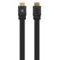 CABO HDMI 1MT (M/M) Plano 4K@60Hz PRETO MANHATTAN
