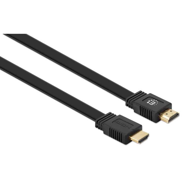 CABO HDMI 10MT (M/M) Plano 4K@60Hz PRETO MANHATTAN CABO HDMI 10MT (M/M) Plano 4K@60Hz PRETO MANHATTAN