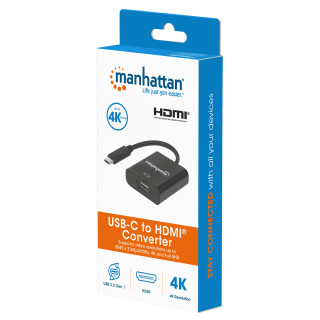 ADAPTADOR USB-C (M) TO HDMI (F) MANHATTAN