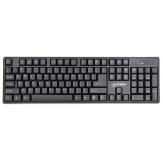 TECLADO+RATO MAHNT WIFI PRETO