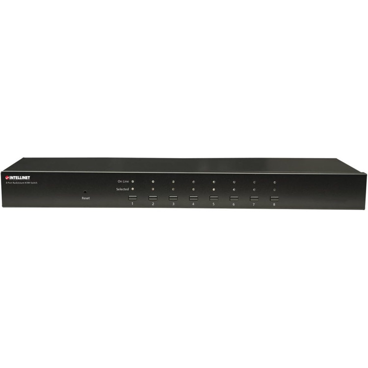 KVM 8 PT USB/PS2 INTELL RACK CABOS DISP