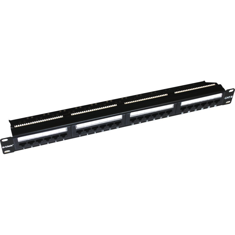 PATCH PANNEL-24 PT CAT6 1U DLINK