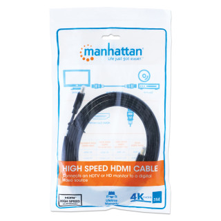 CABO HDMI 3MT (M/M) Plano 4K@60Hz PRETO MANHATTAN