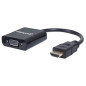ADAPTADOR HDMI (M) TO VGA (F) MANHATTAN