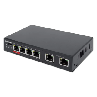 SWITCH 6 INTELLINET ETHERNET 4 PORTAS POE 1 x High-POWER