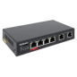 SWITCH 6 INTELLINET ETHERNET 4 PORTAS POE 1 x High-POWER