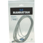CABO USB-A 5MT (M) TO USB-B (M) PRATA MANHATTAN