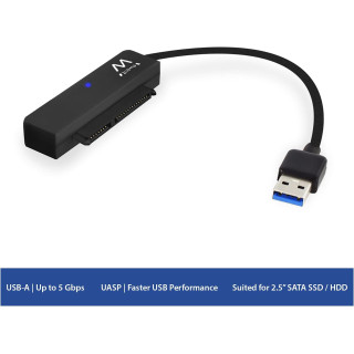 CABO USB 3.1 EWENT P/ ADAPTADOR HDD 2.5" SATA SSD