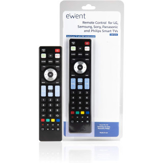 COMANDO UNIVERSAL EWENT P/TV PRETO