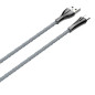 CABO LDNIO USB PARA USB-C 2M LED FAST DATA DARK GREY