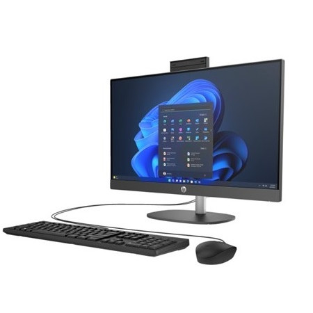 PC HP  AIO 240 23.8" I3-N300 FHD 8GB 512 SSD W11P PRETO